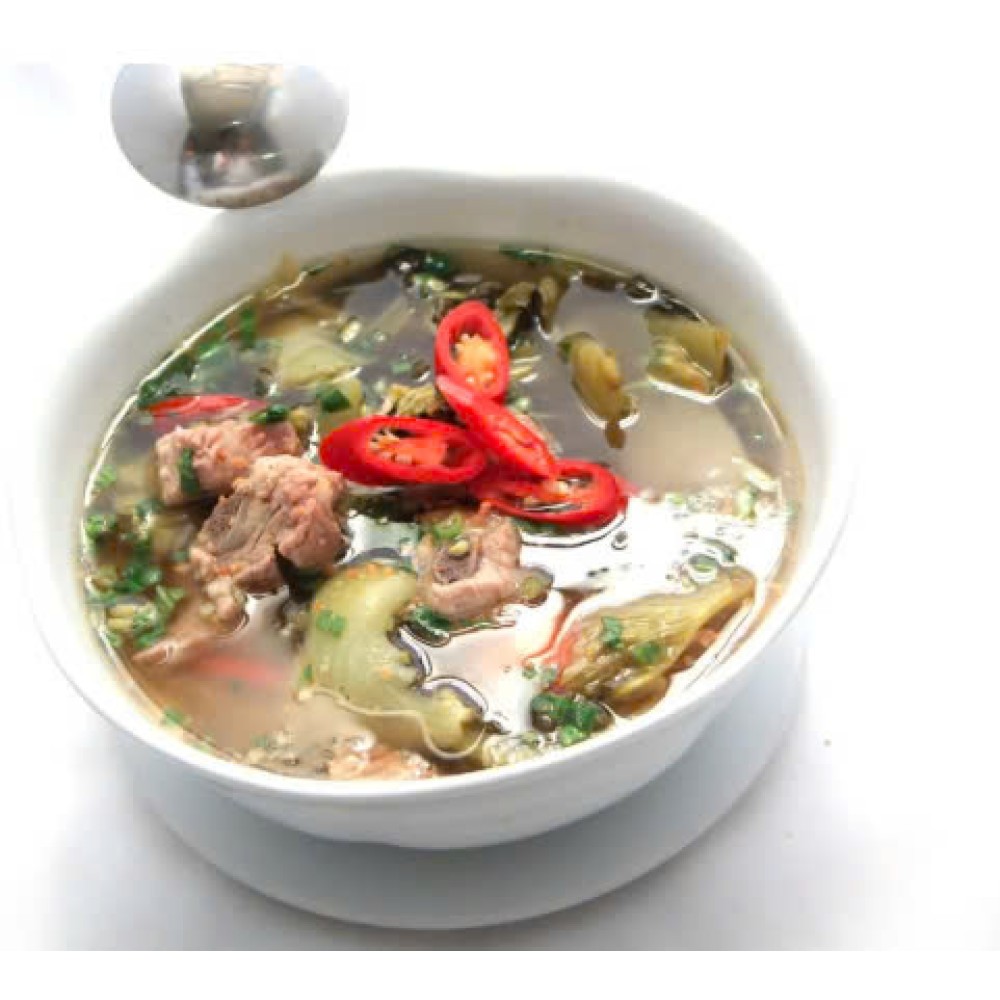 Canh Cải Chua Sườn Non