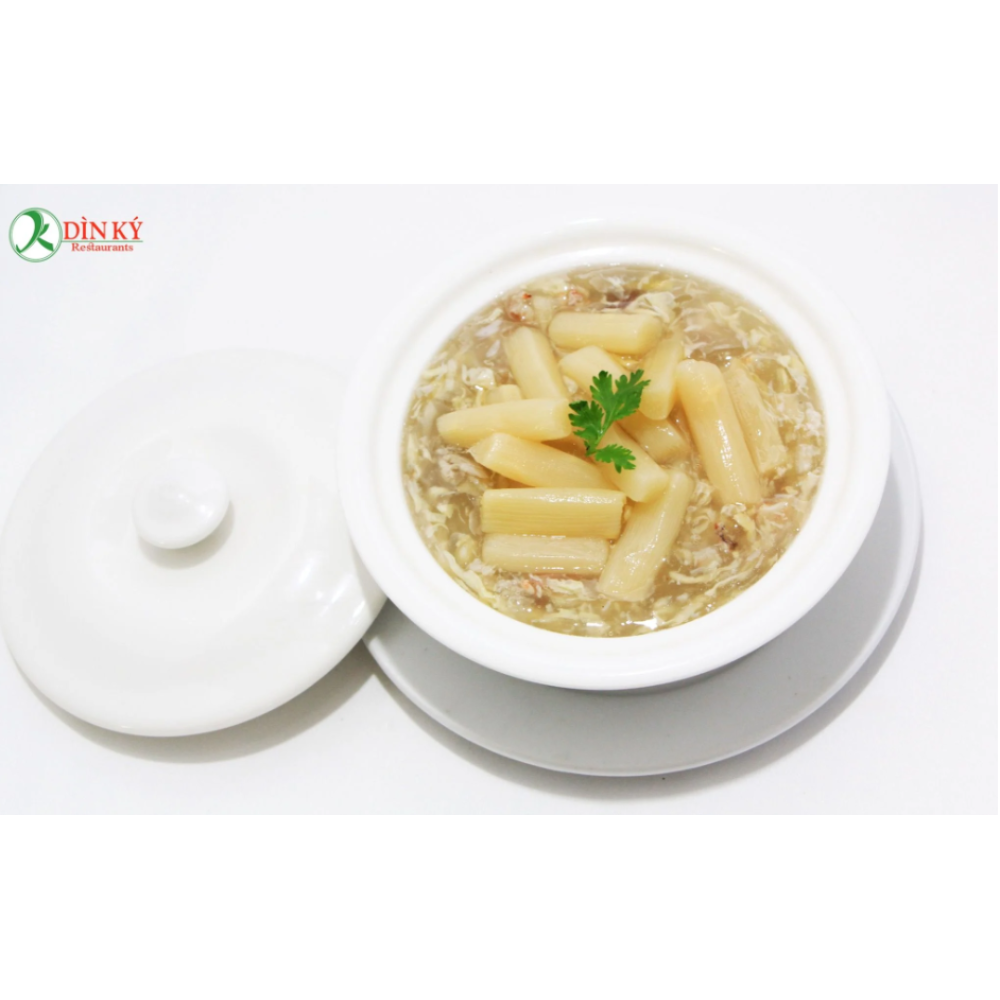 Soup Măng Tây Cua